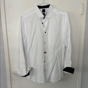 White Men's Shirt H&M Size L